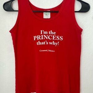 Reef Red Princess Graphic Tank Top